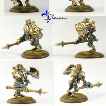 Warmachine - Cygnar Light Warjack - Lancer by Akhad