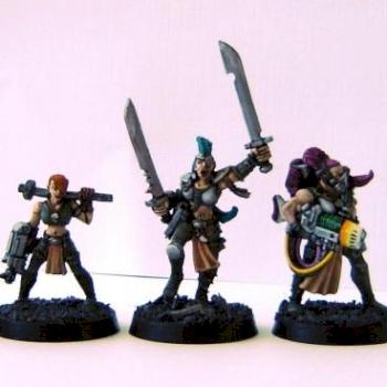Some of my Escher Gang by Zarahemna
