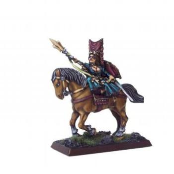 Bretonian Damsel on Warhorse by roman druchii