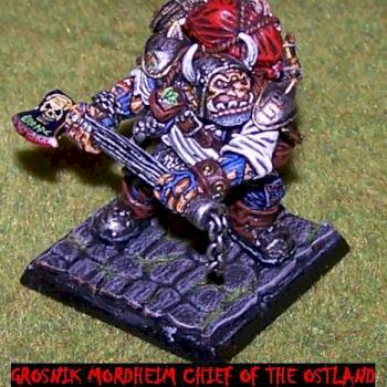 OGRE BODYGUARD MORDHEIM (GROSNIK) by PORTOSIX