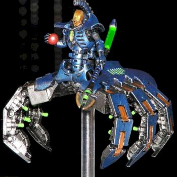 Necron Tomb Lord by Ogrescave