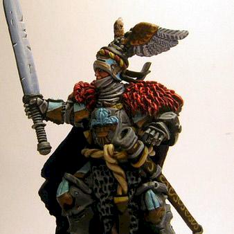 Bretonnian Hero on Foot converted by Reynaldlechasseur