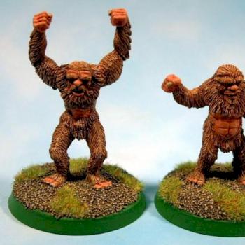 Wendigo & Sasquatch by eldre