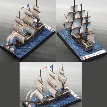 Napoleonic French Ship of the Line by Kodos der Henker