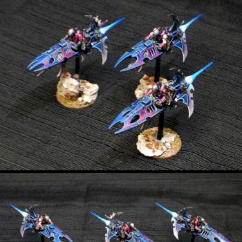 Dark Eldar Reaver Jet Bikes by LuckyNo.5