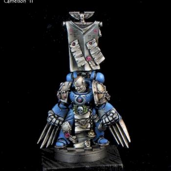 Ultramarines Cpt. Sicarius by camelson