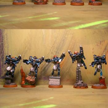 Sisters of Battle Seraphim Squad by Paul Humphrey