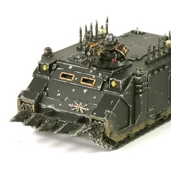 CHAOS SPACE MARINE RHINO by Dk suwit