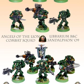 Angels of the Lion combat sqd by kaeloth