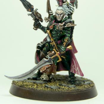 Dark Eldar Archon by cyphercodicer1983