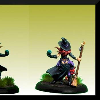 Modern Witch by Dark Elf Miniatures