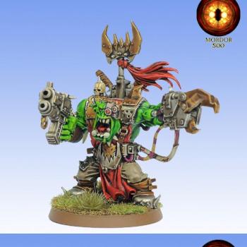Warhammer 40K Ork Warboss by mordor500