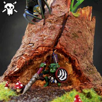 Spider lurking in the Goblin by Mattas