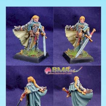 Shaedra,Female Paladin by belminiart