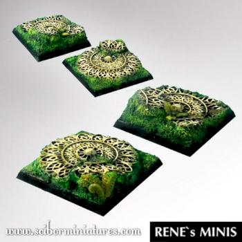 Elven Temple RuinsSquare Bases 40mm by rene