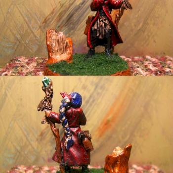 Elf Druid by Paul Humphrey