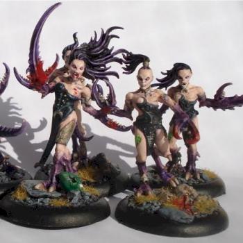 slaanesh daemonettes by Grønlykke