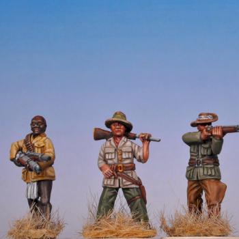 25mm Askari Miniatures Hunters and Helpers Set 2 by hmslouie