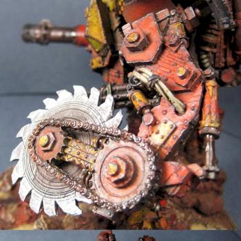 Mega Dread Ork (details) by Tuckel