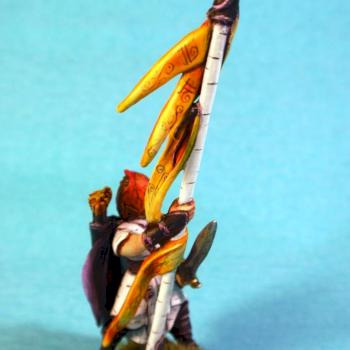 Wood Elf Standard 1 by Tenaka