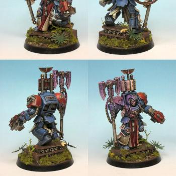 Space Hulk Librarian - Jungle by winterdyne