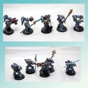 grey knights  squad by agyar