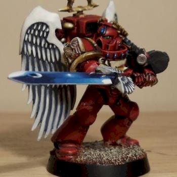 Blood Angels Captain by I am Legion