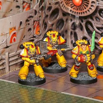 Space Crusade - Imperial Fists by skullhamma