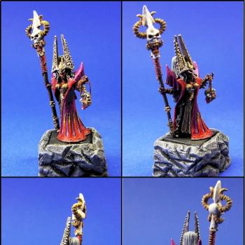 Dunkelelfen Zauberin by Mokino