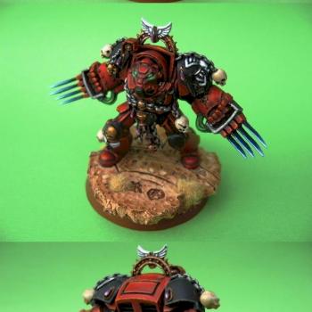 Blood Angels Terminator with Lighting Claws by Antonioo