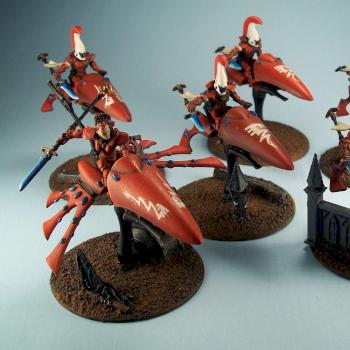 Eldar Jetbike Seer Council by Lucious