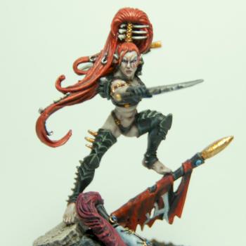 Dark Eldar Lelith Hesperax by cyphercodicer1983