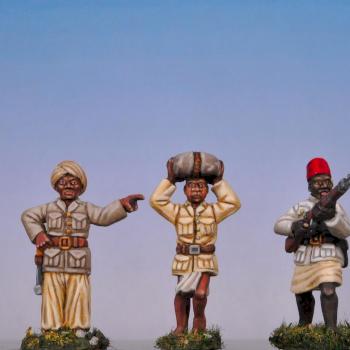 25mm Askari Miniatures Hunters and Helpers by hmslouie