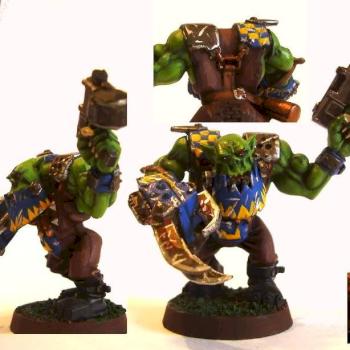 Ork Nob by lupusj