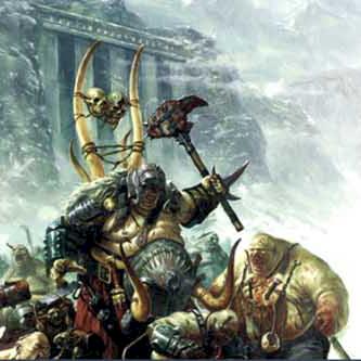 OGRE KINGDOMS Ogre Tyrant - converted by Scibor