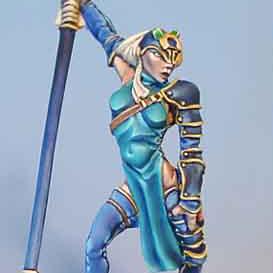 Dark Age Dragyri Tempest on Sculpted base by James by Wappellious