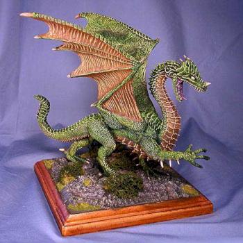 Viridius - Green Dragon Wurm! by mpengle