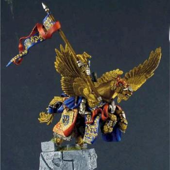 Bretonnia Pegasus Knight by Scibor