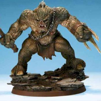 Scratchbuilt Mountain Troll Painted Version by timshinn73