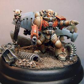 sergent space marine by fix