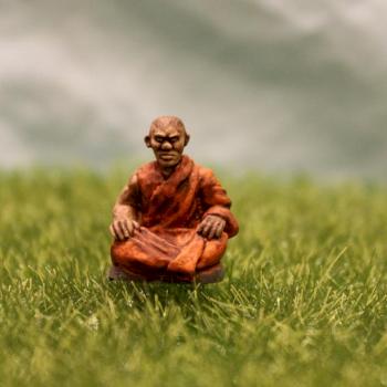 Meditating Monk by WolfmanHBG