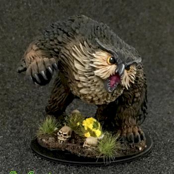 Owlbear - Wizkids Nolzur's Marvelous Miniatures by FigAmat