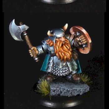 Borin Ironbrow, Dwarf Fighter 07011 by akromm