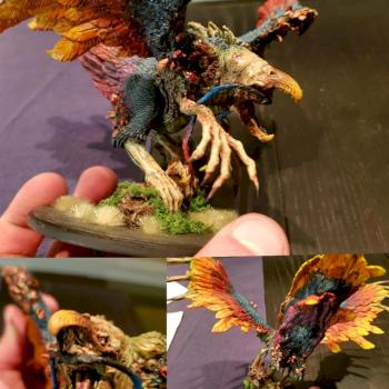 Phoenix Kingdom death monster by Wilhecht87