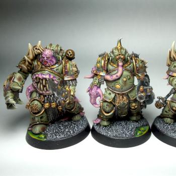 Death guard Plague marines by epoepo