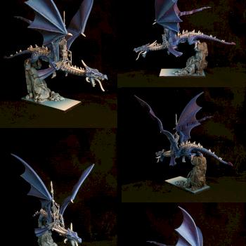 High Elf Prince on Dragon by Eclipseddstny