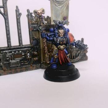 Epistolary Librarian with lava bloodcrying stick by Pelik