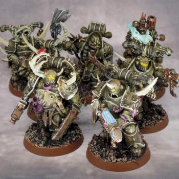 Plague Marines squad by Stilghar