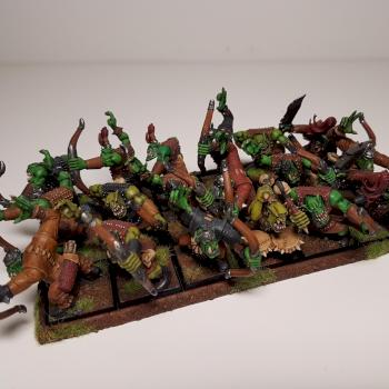 Orc Arrer boyz by Rob S