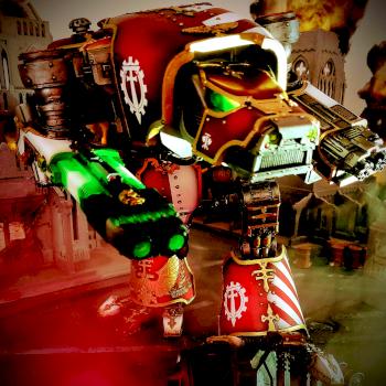 Warhound scout titan dominum by Bani